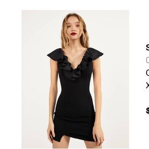 Bershka Mini Black Dress